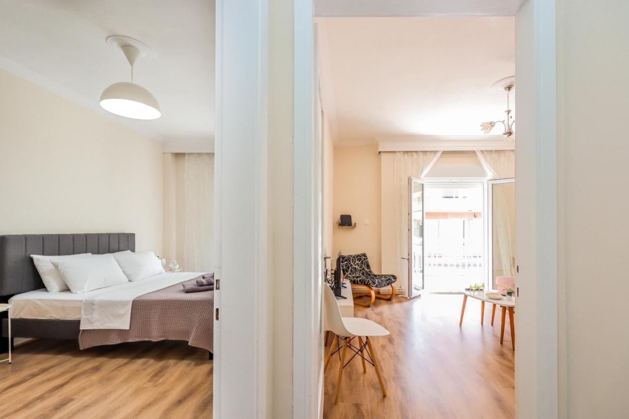 סלוניקי Grand Apartment Next To Center 3Bd 110Sqm מראה חיצוני תמונה